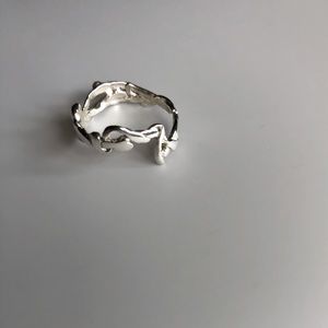 Navajo Artisan Handmade .999 Fine Silver Ring